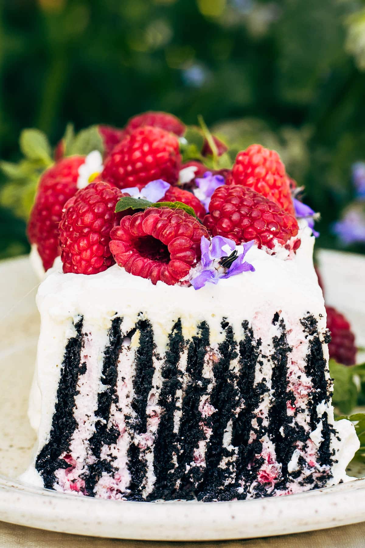 Chocolate Raspberry Icebox Cake