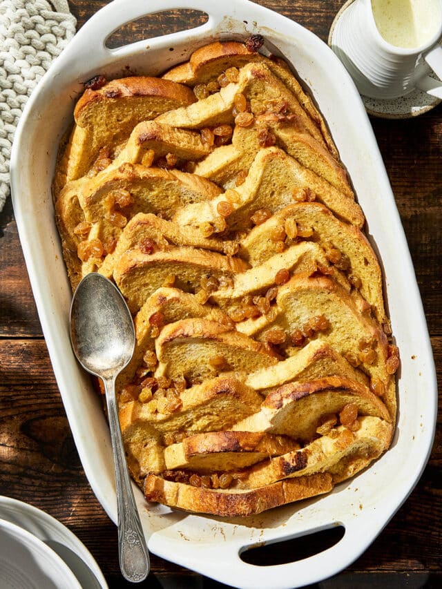 How To Make Bread & Butter Pudding